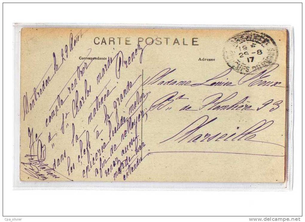 13 MARSEILLE La Pointe Rouge, Vue Générale, Chateaux, Ed ?, 1917 - Quartiers Sud, Mazargues, Bonneveine, Pointe Rouge, Calanques