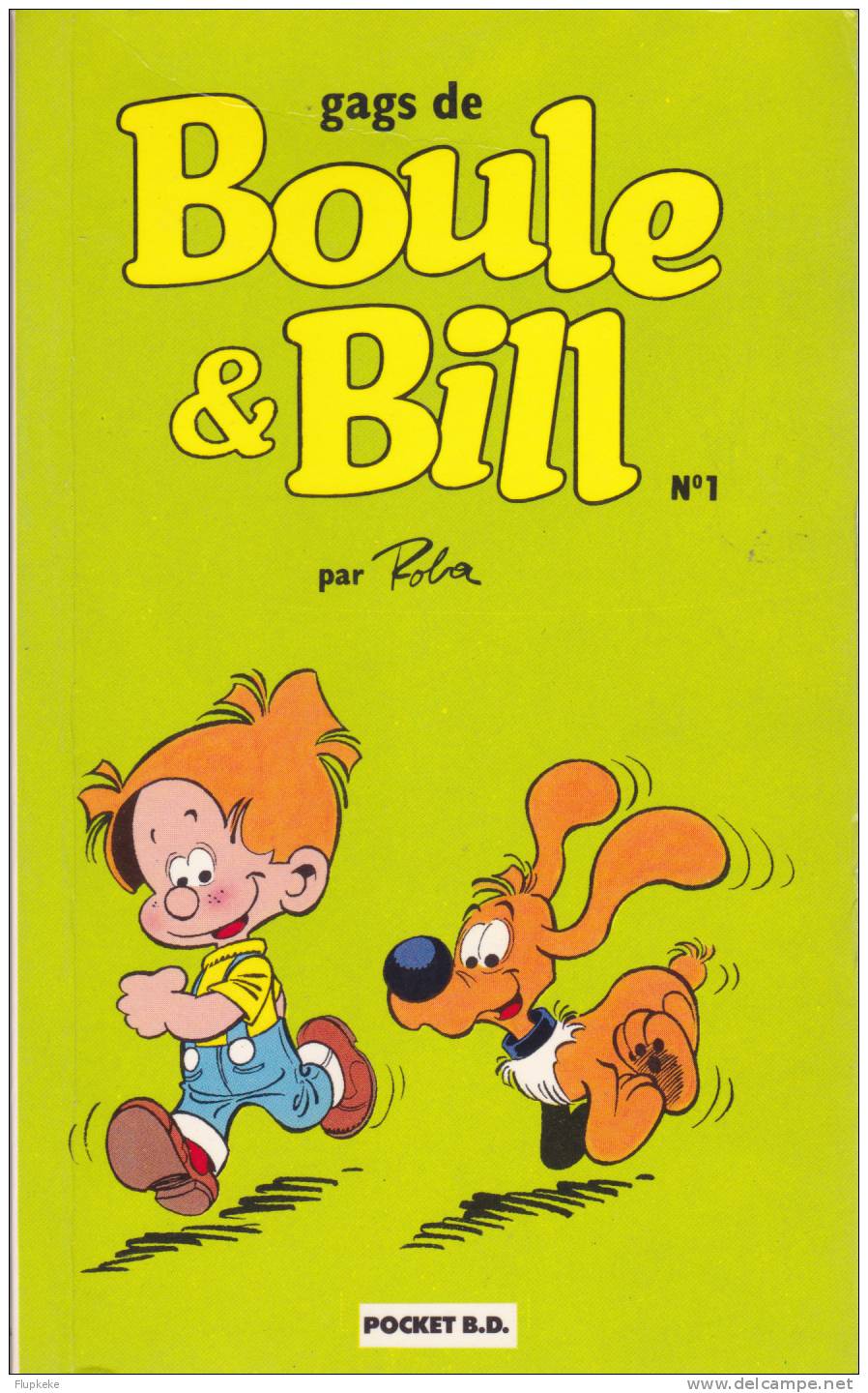 Pocket BD 7009 Gags De Boule & Bill Roba 1989 - Boule Et Bill