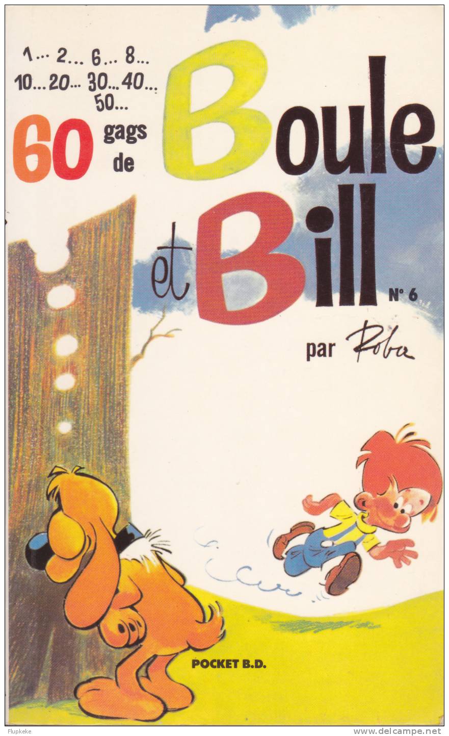 Pocket BD 7081 60 Gags De Boule & Bill Roba 1991 - Boule Et Bill