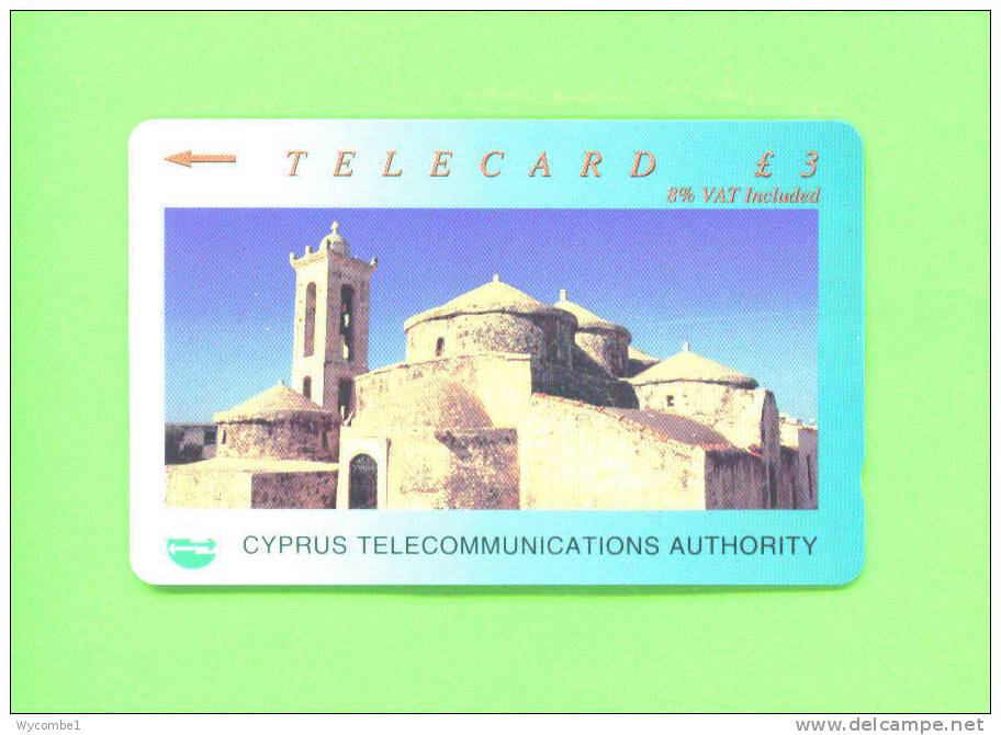 CYPRUS  -  Magnetic Phonecard As Scan - Cyprus