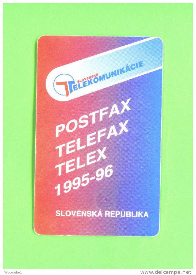 SLOVAKIA  -  Chip Phonecard As Scan - Slowakije