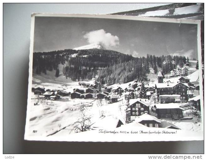 Zwitserland Suisse Schweiz Swiss GR Tschiertschen - Tschiertschen