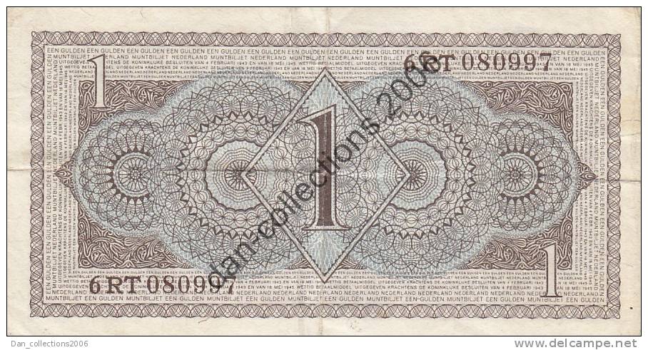 LOT A233  *PAYS BAS*1 GULDEN*ANNEE 8 AOUT 1949* - 5 Gulden