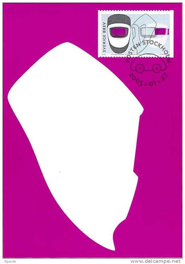 SUEDE Carte MAXIMUM Num.yvert 2433 DESIGN - Cartes-maximum (CM)