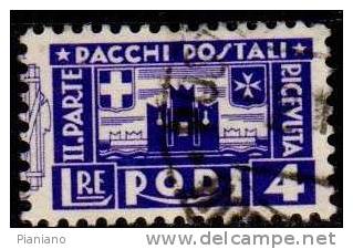 PIA - EG.  - 1934 - Pacchi  Postali - (Sass. 10) - Egée