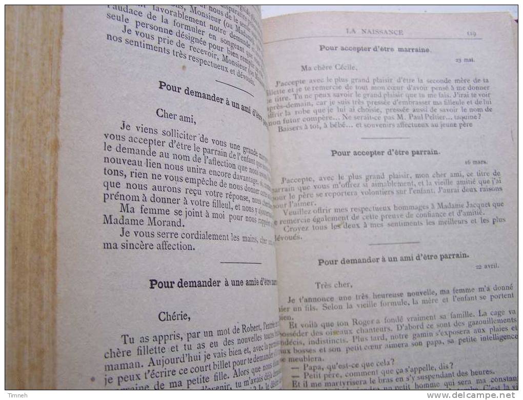 LE GUIDE DE LA CORRESPONDANCE - LISELOTTE - 1926 Bibliothèque de la Sté Ame du PETIT ECHO DE LA MODE -