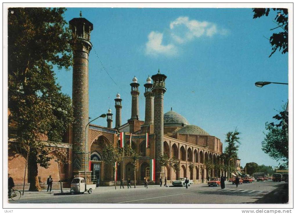 - TEHERAN. - SEPAHSALAR MOSQUE - Scan Verso - - Iran