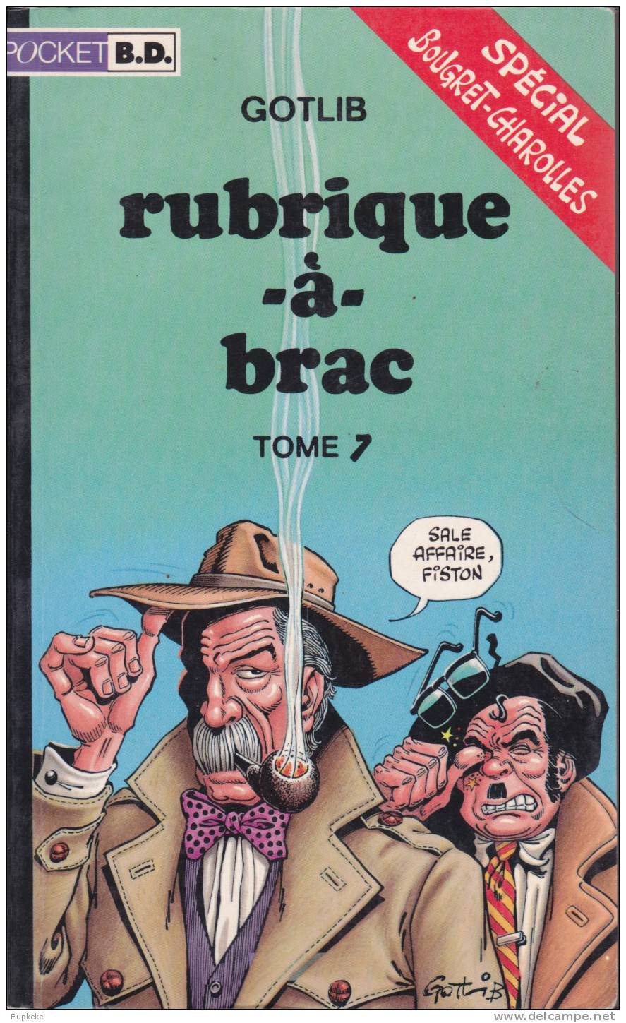 Pocket BD 7153 Rubrique-à-Brac Tome 7 Gotlib 1993 - Rubrique-à-Brac