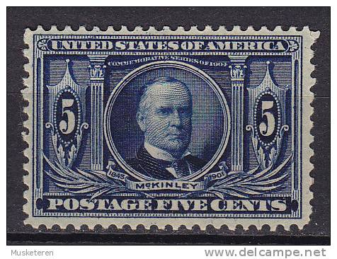 United States 1904 Mi. 157    5 C Louisiana-Ausstellung In St. Louis William McKinley 25. President MNG - Neufs