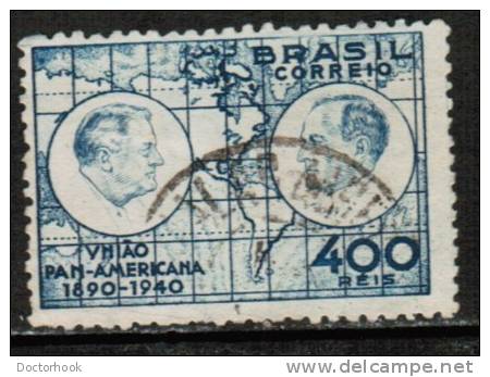 BRAZIL   Scott #  492  VF USED - Usati