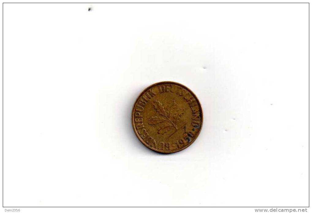 Pièce De 10 Pfennig 1950 G - 10 Pfennig