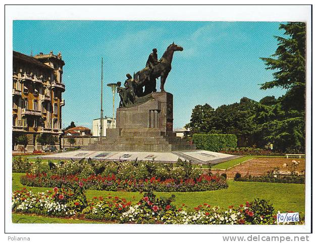 PO1066# VARESE - BUSTO ARSIZIO - PIAZZA VOLONTARI DELLA LIBERTA' - MONUMENTO A E.DEL'ACQUA  No VG - Busto Arsizio