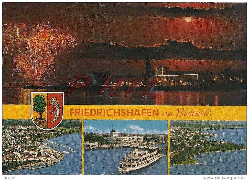 Friedrichshafen Am Bodensee, Carte Multivues Ref 1104-561 - Friedrichshafen