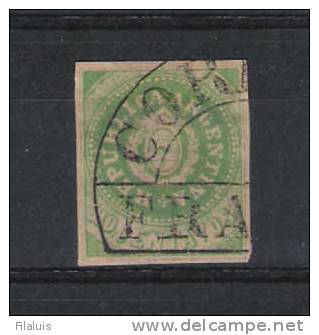 01347 Yvert 6 C O Cat. Eur. 160,- - Used Stamps