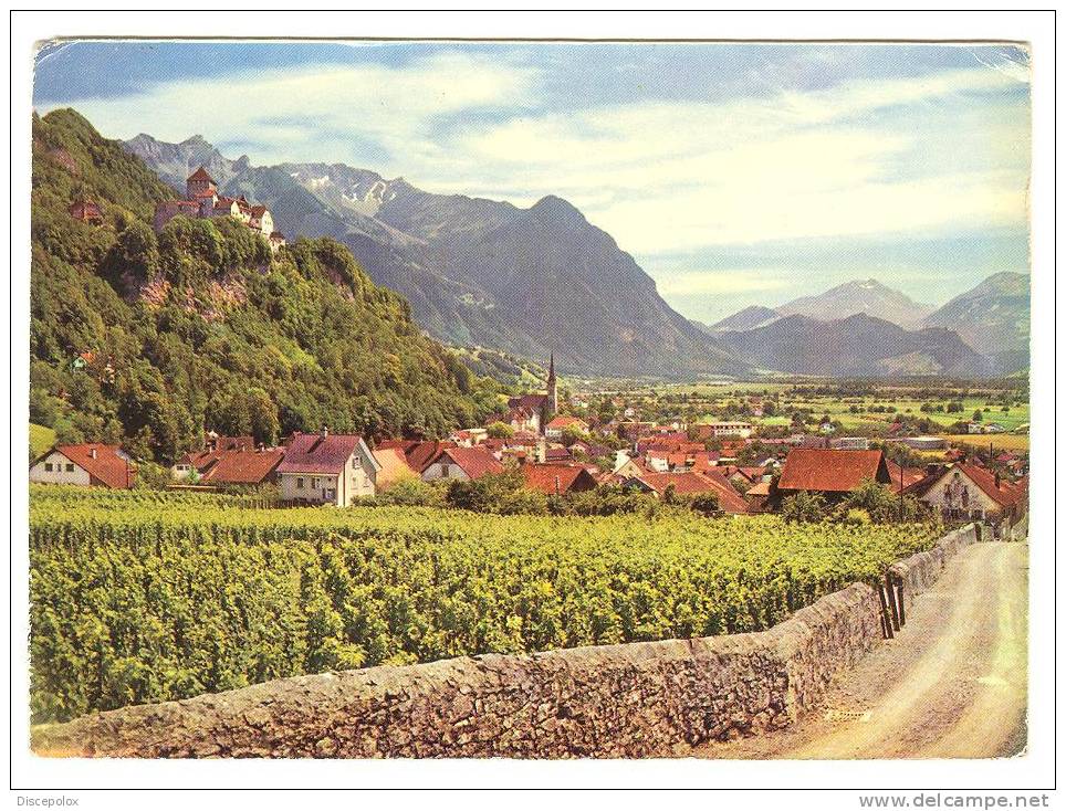 Z556 Vaduz - Furstentum Liechtenstein / Non Viaggiata - Liechtenstein