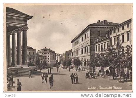 TREVISO - PIAZZA DEL DUOMO - 1956 - Treviso