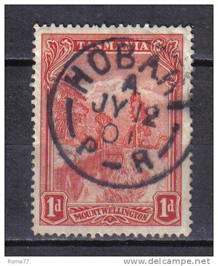 SS6095 - TASMANIA , 1d Wmk TAS - Used Stamps