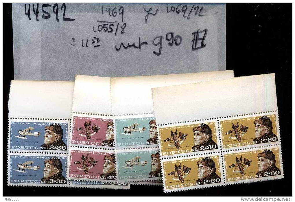 Portugal  4x 1069/72 **    1055/1058**  Cote  4x11,50 E - Unused Stamps