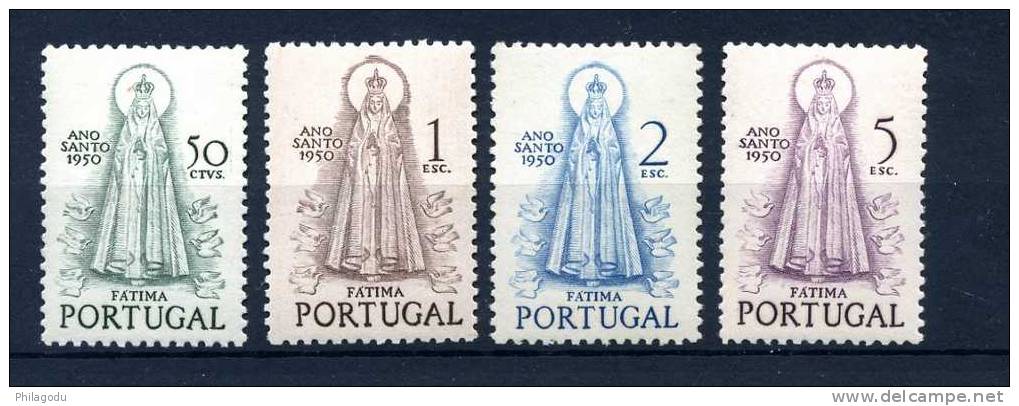 Portugal Anno Santo 1950   Yv.730/733**  Cote 140    Mi 719/722 ** Cote 175E - Neufs