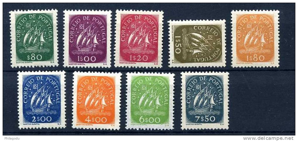 Caravella    Yv.707/715**  Cote  425E      696/704** Cote 568 E - Ungebraucht