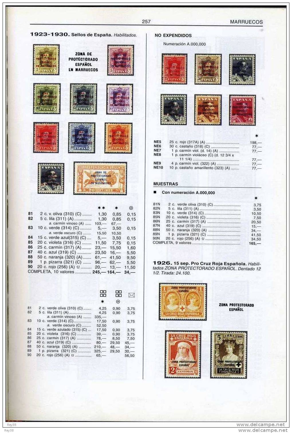 CATALOGO ESPECIALIZADO COLONIAS (MARRUECOS, GUINEA, TANGER, IFNI, SAHARA, CUBA...) - Spanien