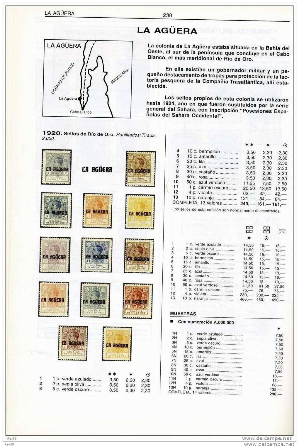 CATALOGO ESPECIALIZADO COLONIAS (MARRUECOS, GUINEA, TANGER, IFNI, SAHARA, CUBA...)