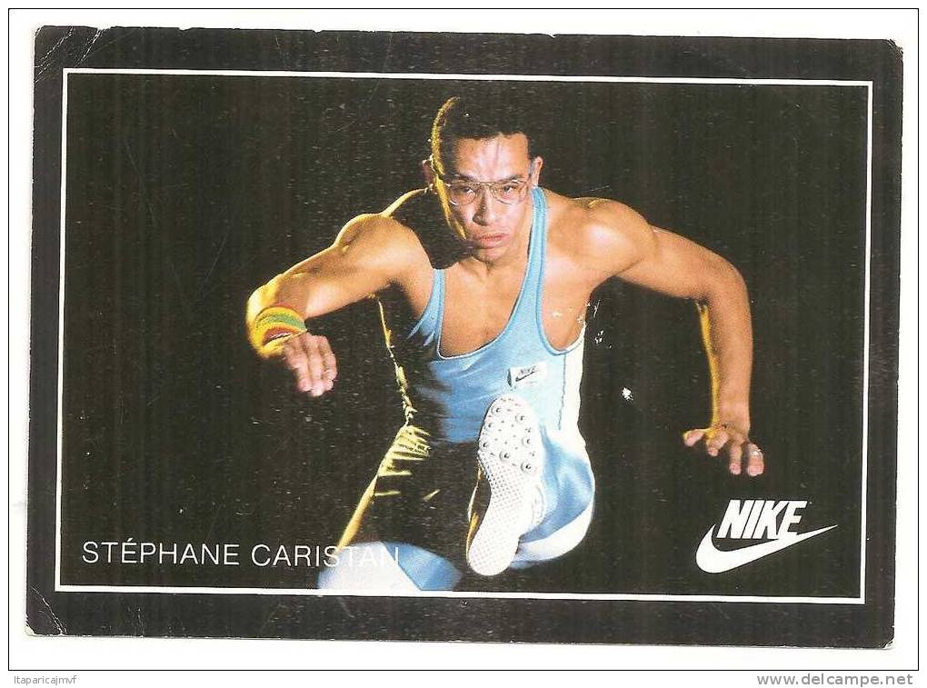 Athlétisme  :  STEPHANE   CARISTAN      Dédicasse - Sporters