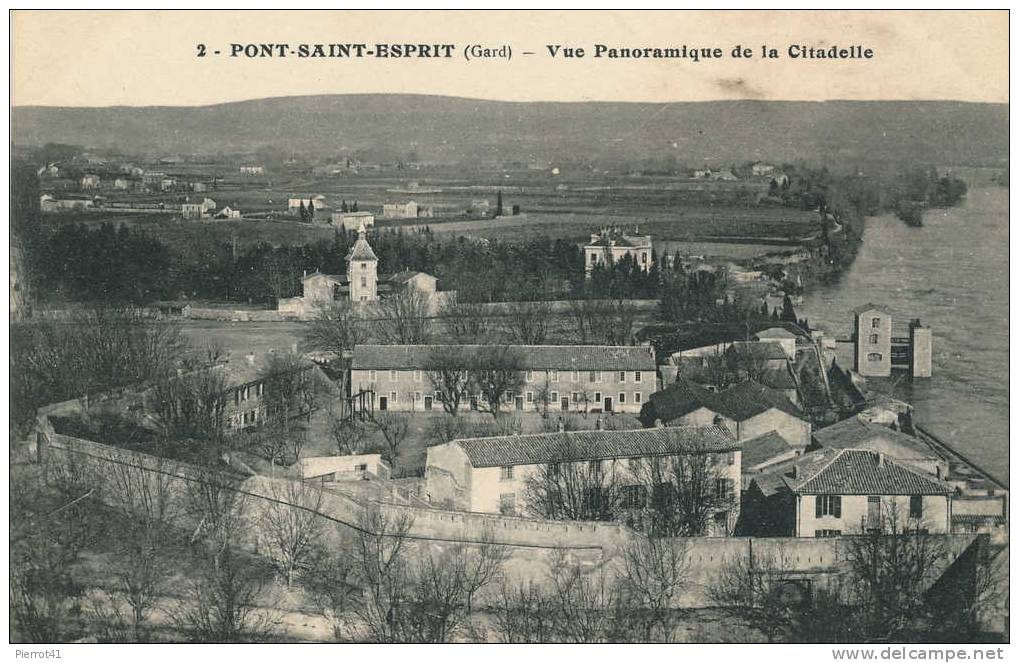 PONT-SAINT-ESPRIT   Vue Panoramique De La Citadelle - Pont-Saint-Esprit