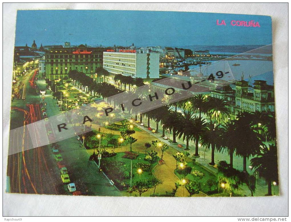 N°158  - LA CORUNA - Avenida De Los Cantones Y Jardines - La Coruña