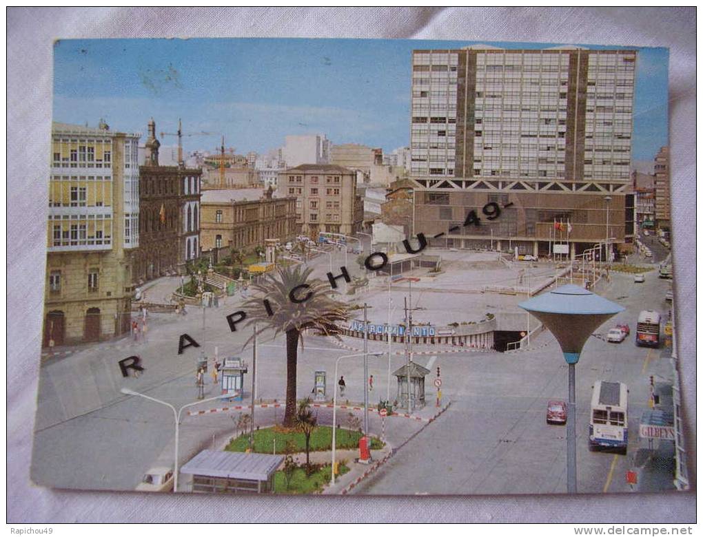 3531 - LA CORUNA - Plaza De Pontevedra  (Postales FAMA) - La Coruña