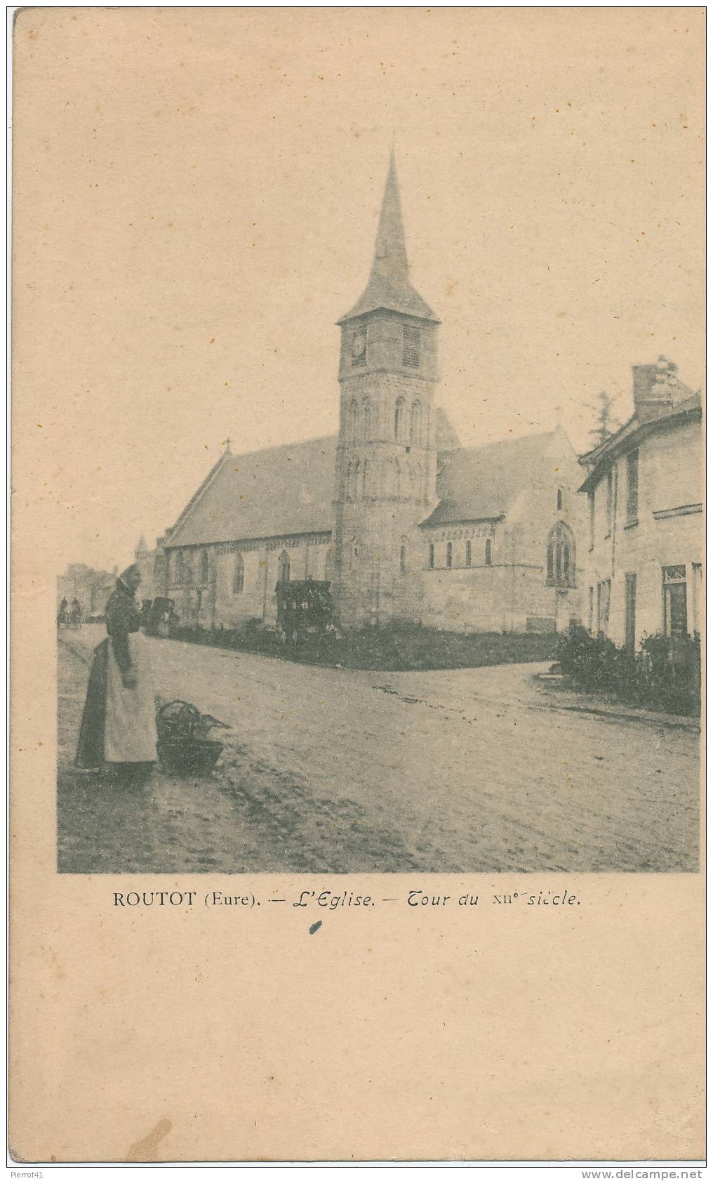 ROUTOT - L'Église - Tour Du XIIème Siècle - Routot