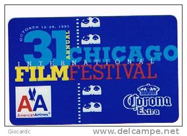 STATI UNITI (USA) - (REMOTE)  HT TECHNOGIES - 1995 31TH CHICAGO FILM FESTIVAL 95 10 UNITS (TIR.3000) -  USED  -RIF. 1158 - Altri & Non Classificati