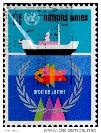 PIA - ONG - 1974 - Conférence Des Nations Unies Sur Le Droit De La Mer  - (Yv 45) - Oblitérés