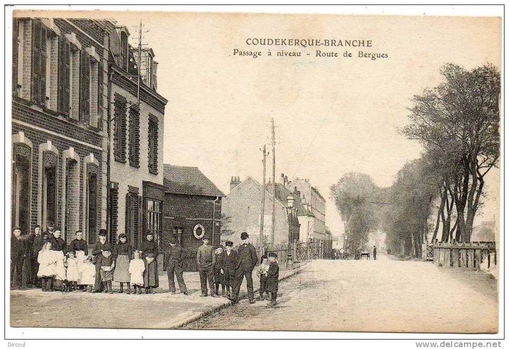 17737  -    Coudekerque-Branche  Passage  à Niveau - Route  De  Berghes - Coudekerque Branche