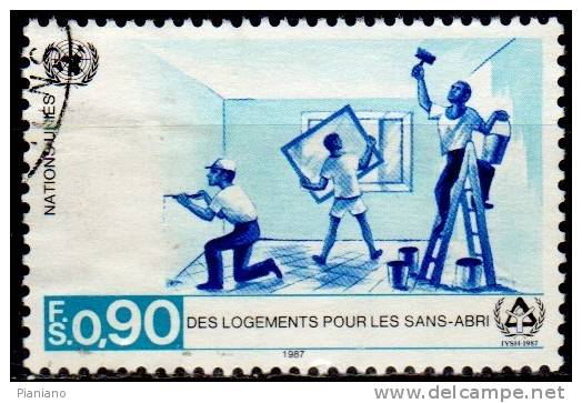 PIA - ONG - 1987 : Anno Internazionale Della Casa Ai Senza-tetto  - (Yv 155) - Used Stamps
