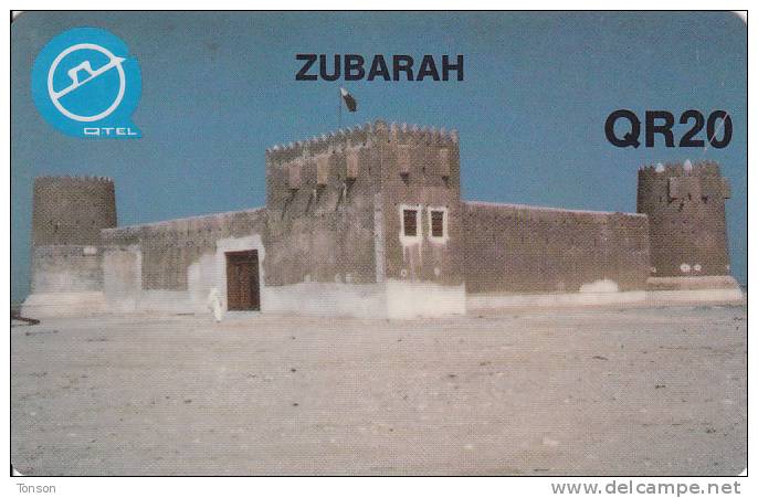 Qatar, QTR-29, 20 &#1585;.&#1602;), Zubarah - Castle, 2 Scans. - Qatar