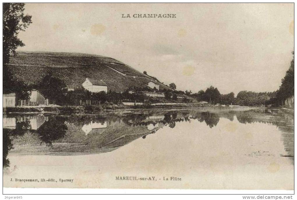 CPA MAREUIL SUR AY (Marne) - La Flute - Mareuil-sur-Ay
