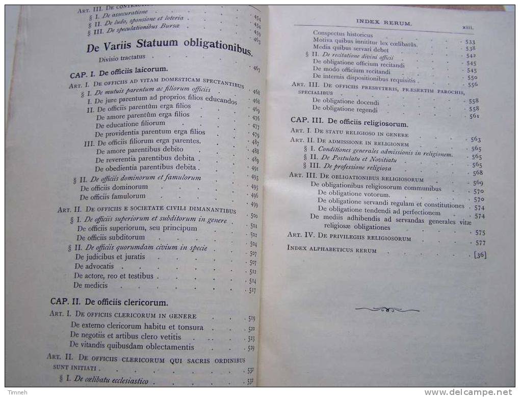 LATIN DE VIRTUTE JUSTITIAE TANQUEREY 1929 TOMUS TERTIUS SYNOPSIS THEOLOGIAE MORALIS ET PASTORALIS-Traité de la Justice-