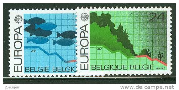 BELGIUM 1986 EUROPA CEPT MNH - 1986