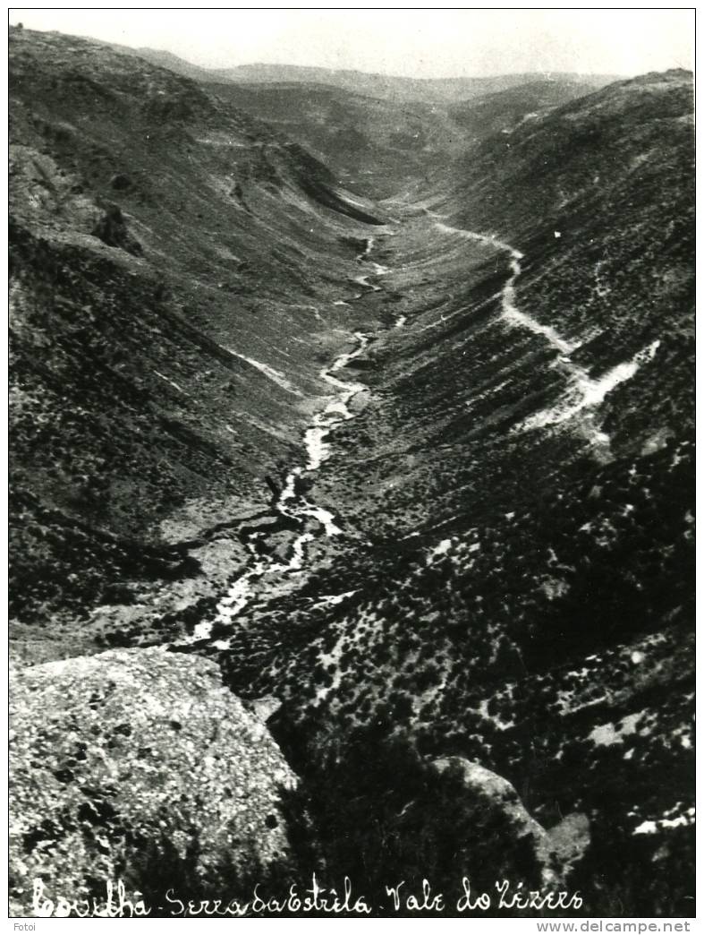 OLD REAL PHOTO POSTCARD COVILHÃ SERRA DA ESTRELA PORTUGAL - Castelo Branco