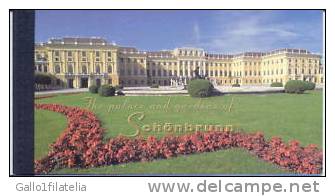 1998 - O.N.U. / UNITED NATIONS - CASTELLO DI SCHONBRUNN / SCHONBRUNN CASTLE - LIBRETTO / BOOKLET. MNH - Carnets