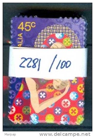 Australia, Yvert No 2281 (BUNDLE OF 100) - Sammlungen