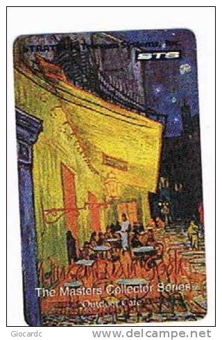 STATI UNITI (USA) - (REMOTE)   STS / ATHENA - MASTERS COLLECTOR SERIES: V. VAN GOGH (OUTDOOR CAFE') - USED - RIF.1171 - Other & Unclassified