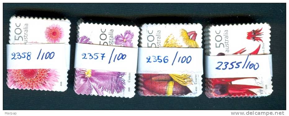 Australia, Yvert No 2355/2358 (SET BUNDLE OF 100) - Collections