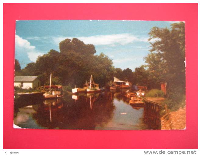 Bayou Shrimp Boat  1957 Cancel      -------========= Ref 176 - Baton Rouge