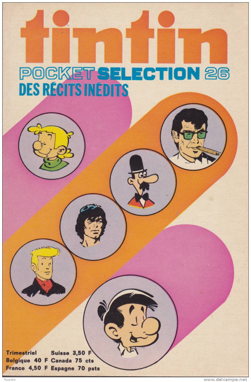 Tintin Pocket Sélection 26 Et 27 Avec Roman Complet Les Panthères Gare à Chouka Aidans Acar Michel Vaillant Tounga Banco - Tintin