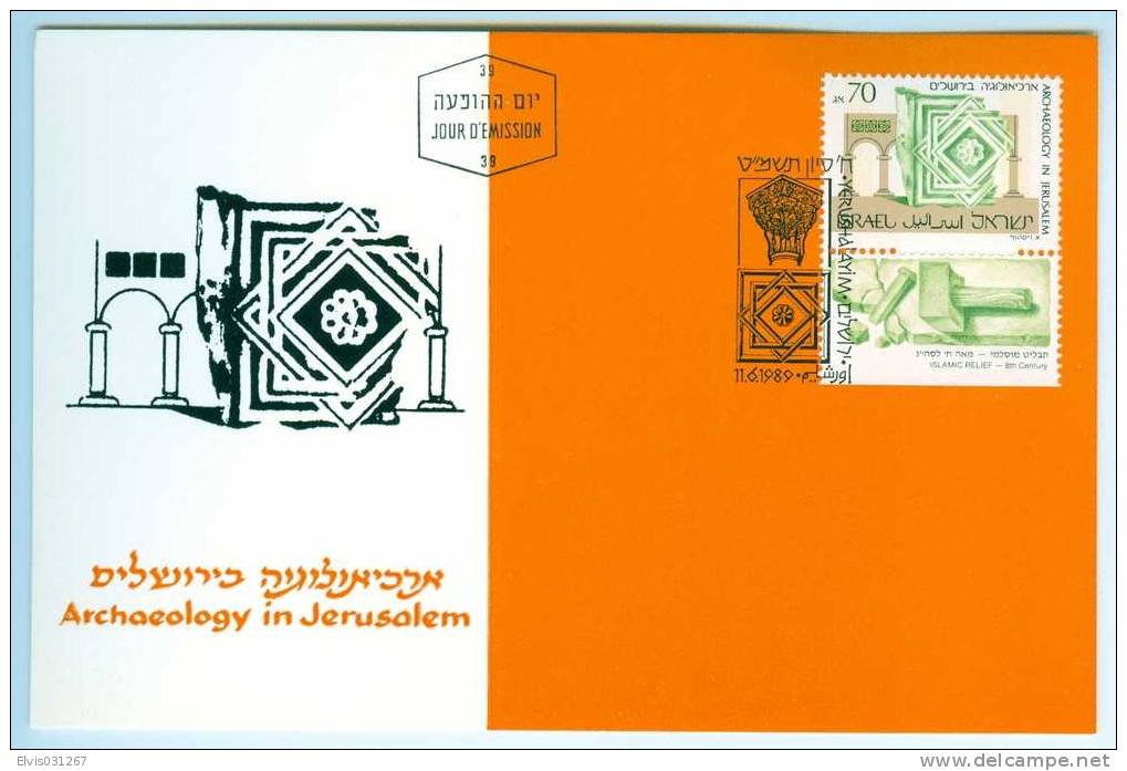 Israel MC - 1989, Michel/Philex No. : 1127 - MNH - *** - Maximum Card - Maximumkaarten