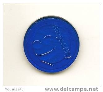 Jeton Caddie Carrefour - Trolley Token/Shopping Trolley Chip