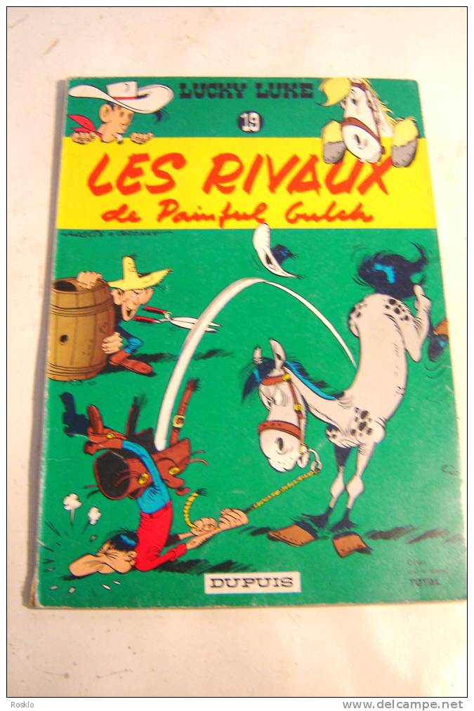 BD / LUCKY LUKE LES RIVAUX  N° 19  /  TOTAL / DUPUIS  1969 /  BEL  ETAT - Lucky Luke