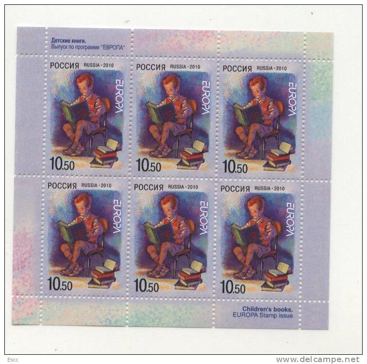 Mint Stamp In Min. Sheet  Europa CEPT 2010 Russia - 2010